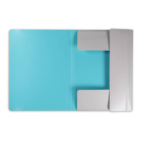 Cartelline a 3 lembi Leonardi ViceVersa A4 25,5 x 35,5 cm conf. da 4 colori assortiti - 100041254